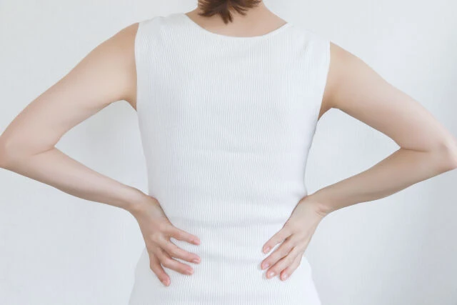 【日課のウォーキング中に徐々に腰が痛くなってきた…】守谷市50代女性の事例
